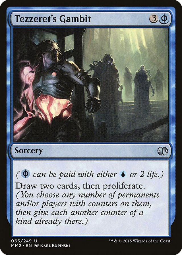 0063 Tezzeret's Gambit U Modern Masters 2015