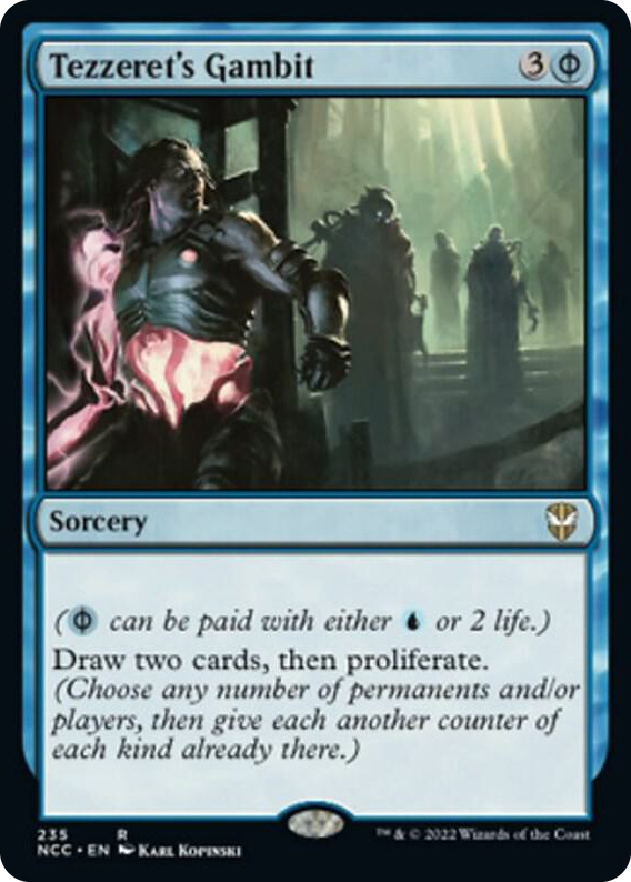 0235 Tezzeret's Gambit R Commander: Streets of New Capenna