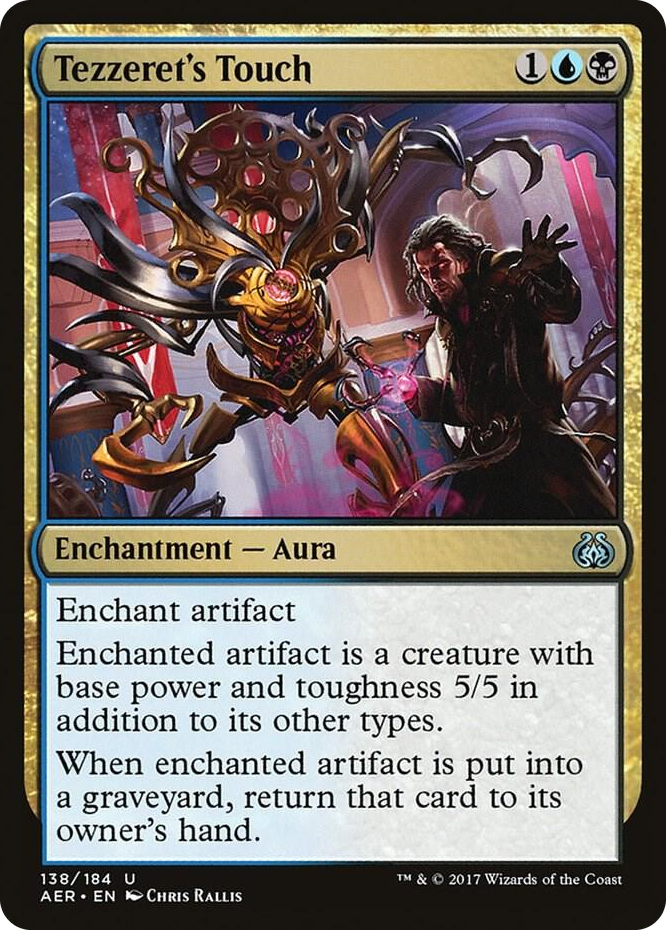 Tezzeret's Touch #138 U - Aether Revolt Pokemon card