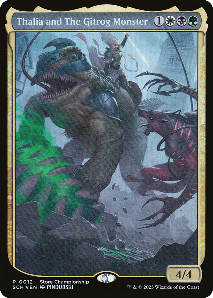 Thalia and The Gitrog Monster #12 P - Game Day & Store Championship Promos Pokemon card