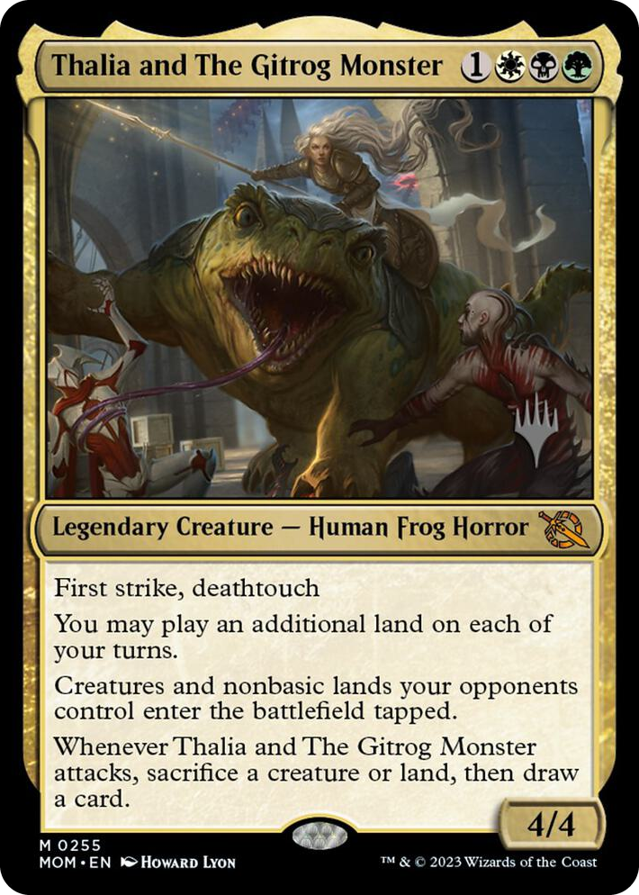 0255 Thalia and The Gitrog Monster M Promo Pack: March of the Machine