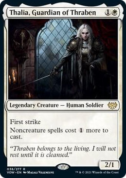 0038 Thalia, Guardian of Thraben R Innistrad: Crimson Vow