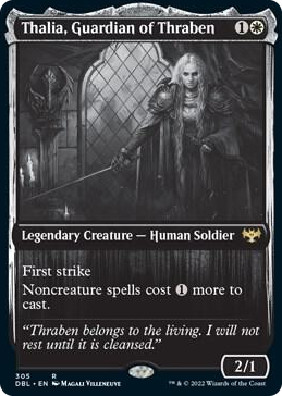 0305 Thalia, Guardian of Thraben R Innistrad: Double Feature