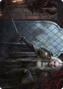 0018 Thalia, Guardian of Thraben Art Card S Art Series: Innistrad: Crimson Vow