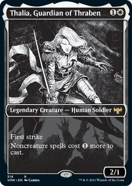 0318 Thalia, Guardian of Thraben (Showcase) R Innistrad: Crimson Vow