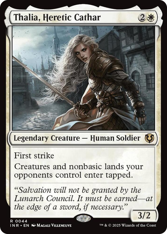 0044 Thalia, Heretic Cathar R Innistrad Remastered