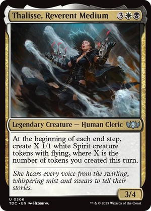 0306 Thalisse, Reverent Medium U Commander: Tarkir: Dragonstorm