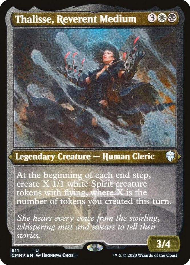 0611 Thalisse, Reverent Medium (Foil Etched) U Commander Legends