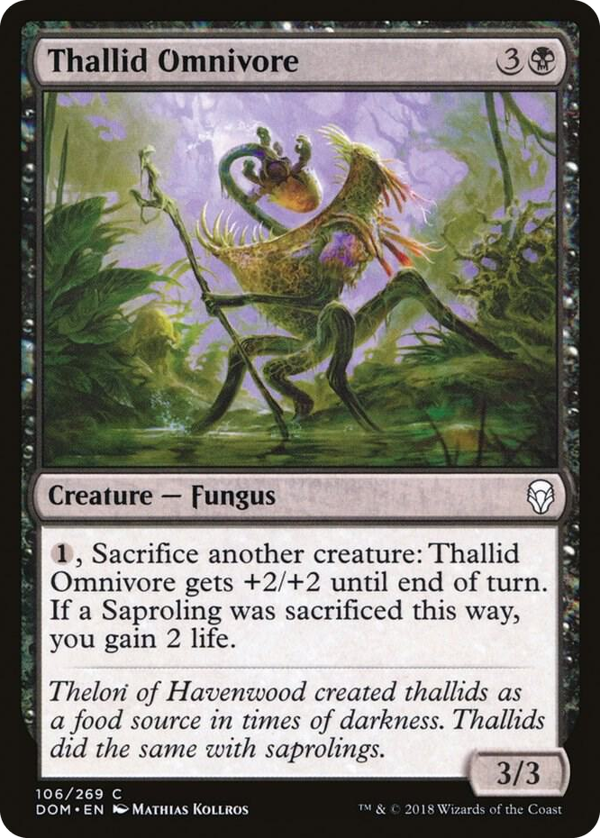 0106 Thallid Omnivore C Dominaria