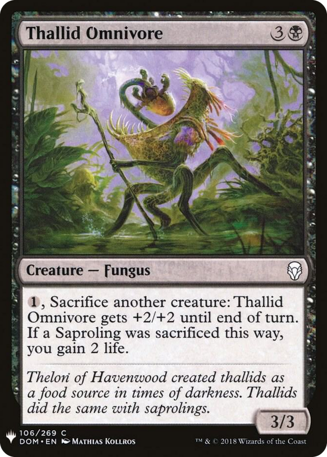 0106 Thallid Omnivore C The List Reprints