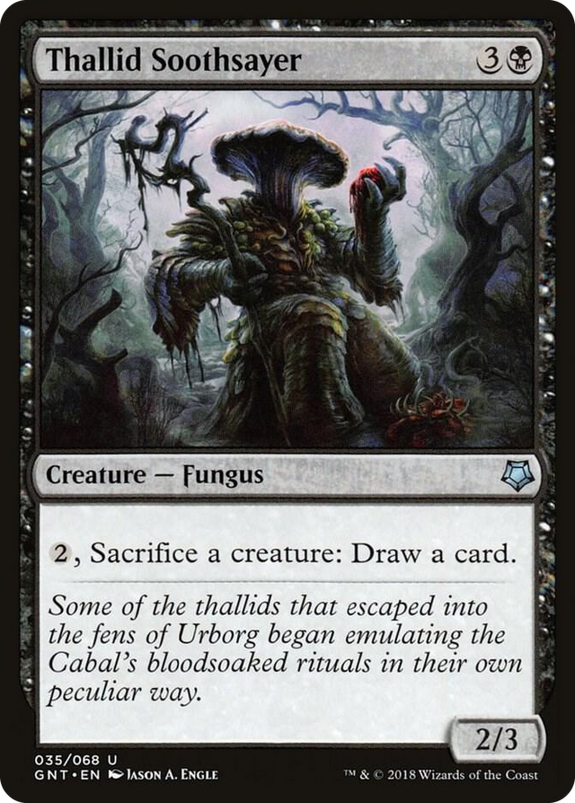 0035 Thallid Soothsayer U Magic Game Night