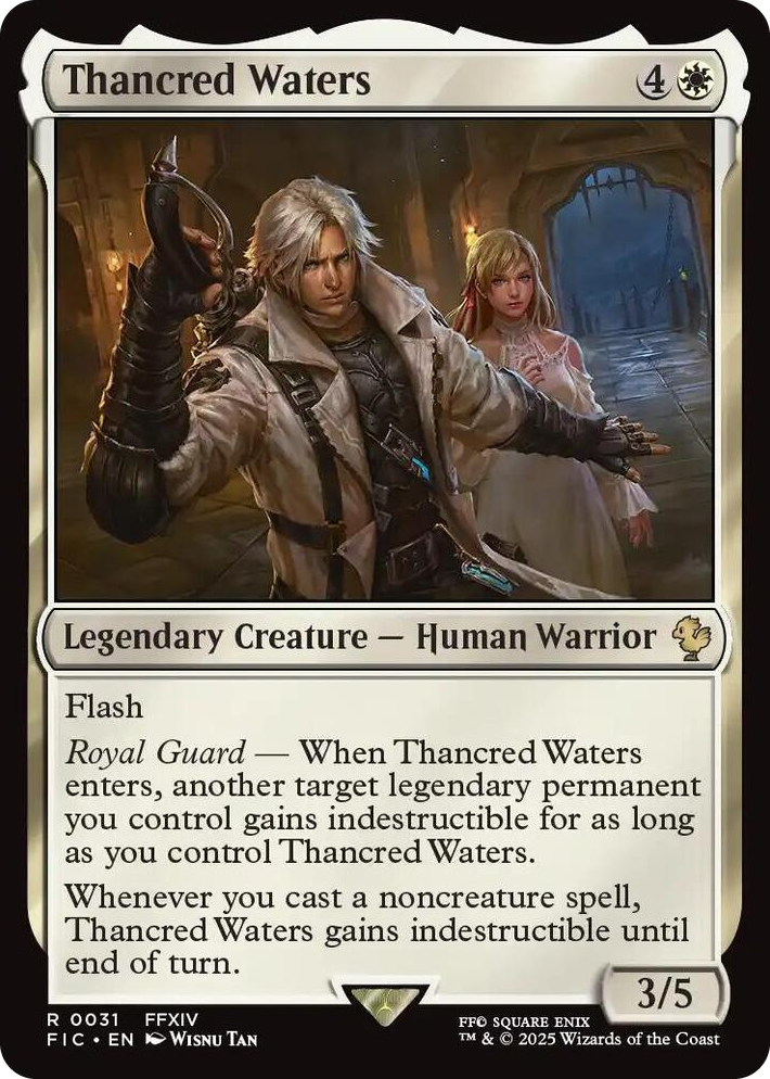 0031 Thancred Waters R Commander: FINAL FANTASY