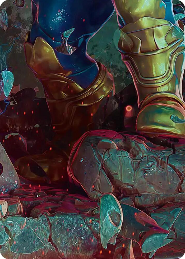 Thanos, the Mad Titan Art Card (8/9) #8 S - Art Series: Marvel Super Heroes Pokemon card