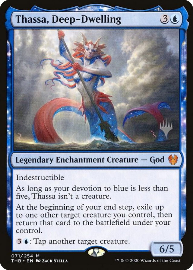 0071 Thassa, Deep-Dwelling M Promo Pack: Theros Beyond Death