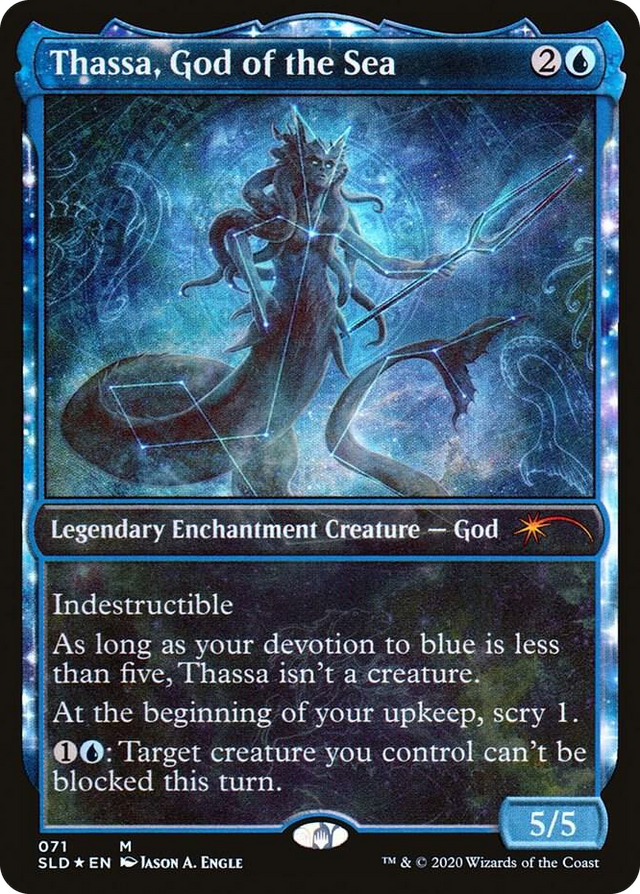 0071 Thassa, God of the Sea M Secret Lair Drop Series