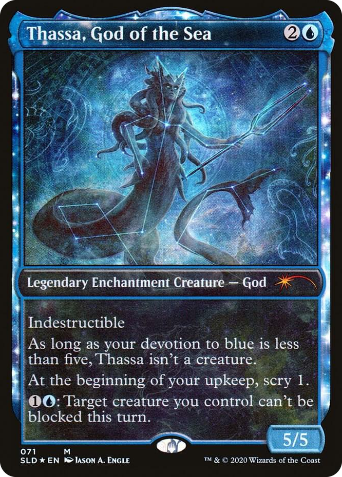 Thassa, God of the Sea #71 M - Secret Lair Drop Series Pokemon card