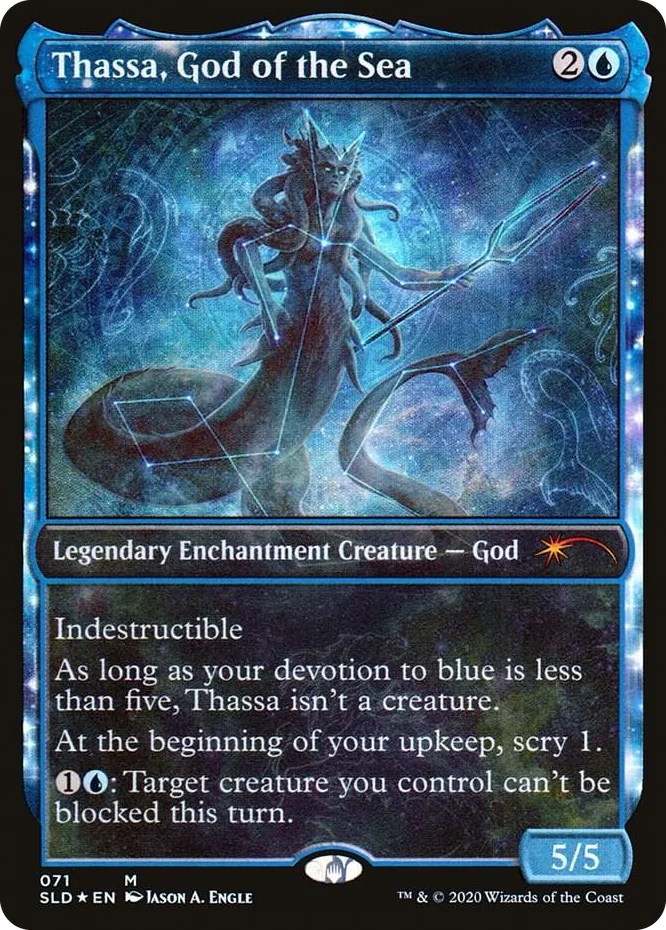 0071 Thassa, God of the Sea M Secret Lair Drop Series
