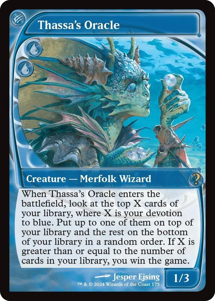 0175 Thassa's Oracle (Future Sight) R Mystery Booster 2