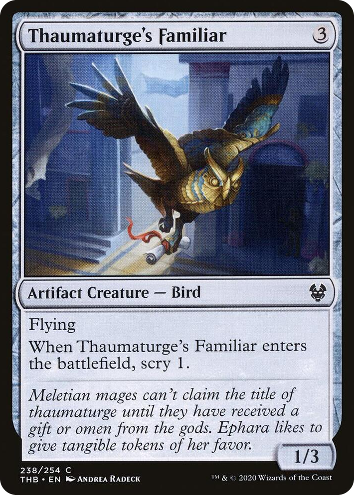 0238 Thaumaturge's Familiar C Theros Beyond Death
