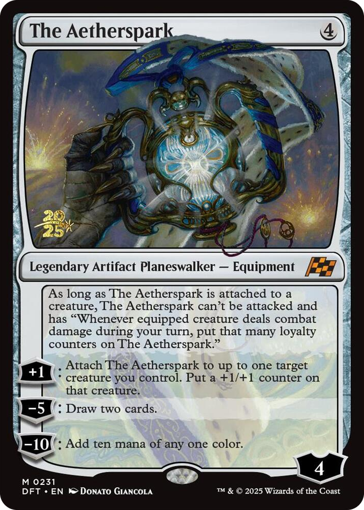0231 The Aetherspark M Prerelease Cards