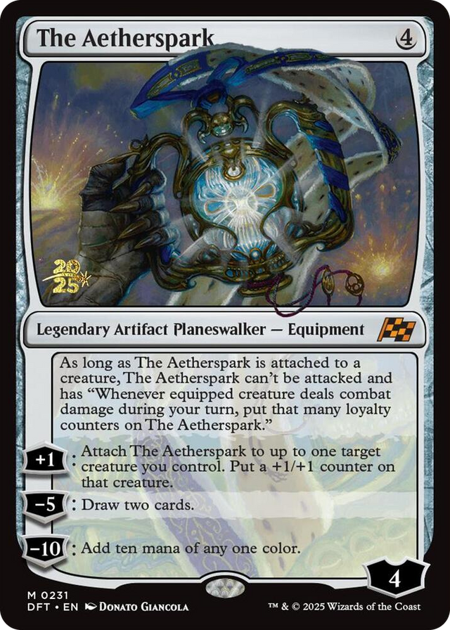0231 The Aetherspark M Prerelease Cards