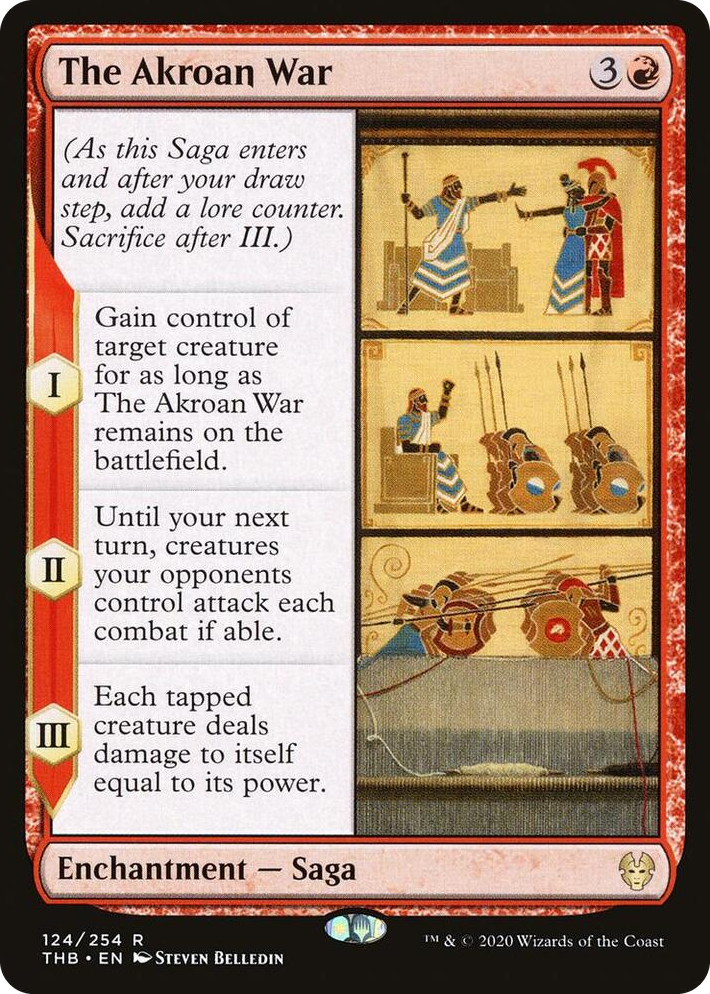 0124 The Akroan War R Theros Beyond Death