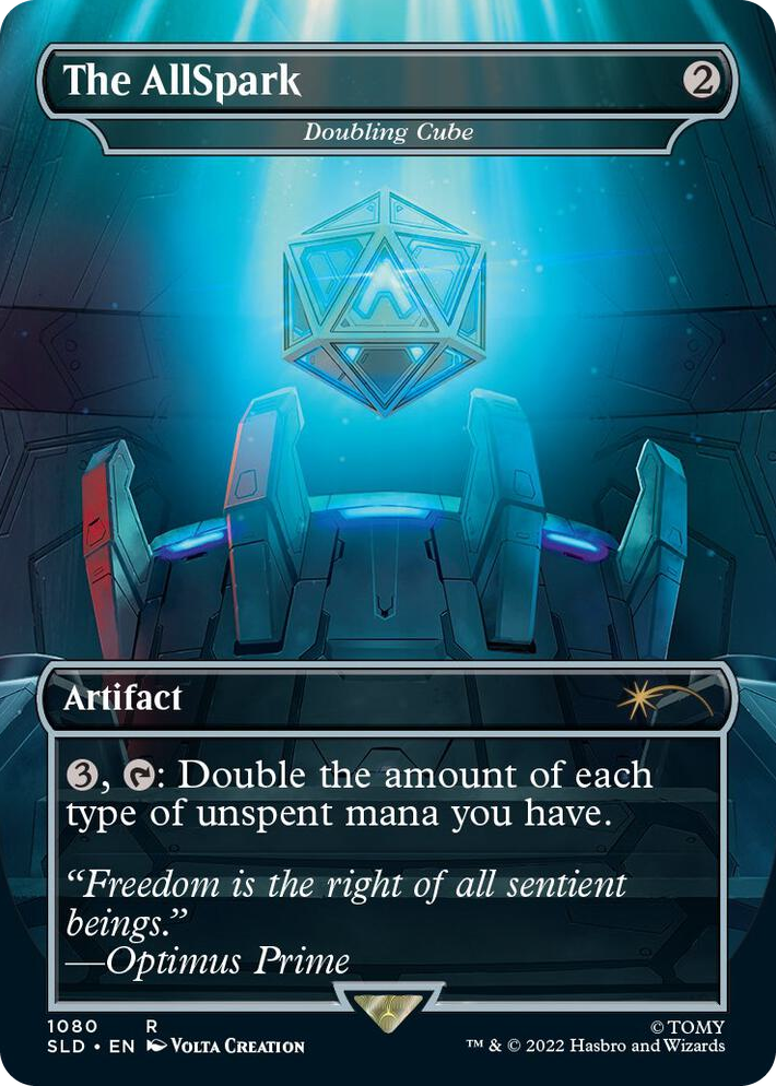 1080 The AllSpark - Doubling Cube R Secret Lair Drop Series