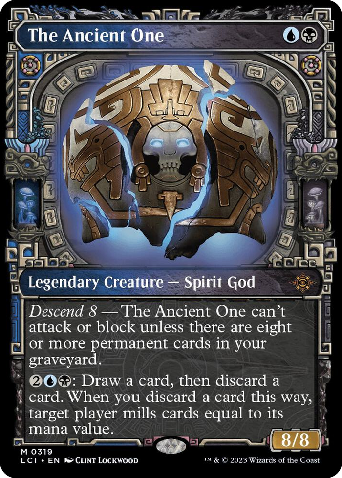 The Ancient One (Showcase) #319 M - The Lost Caverns of Ixalan Pokemon card