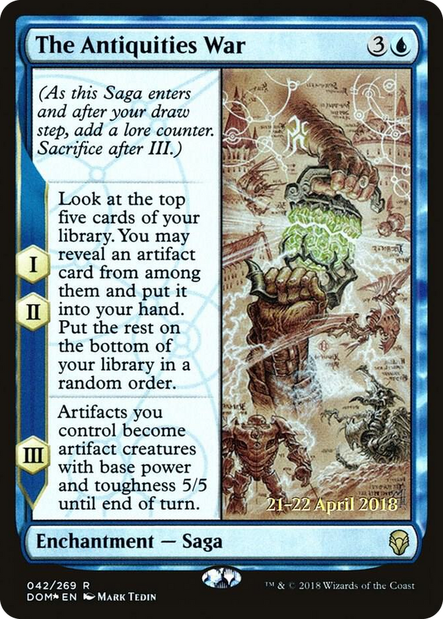0042 The Antiquities War R Prerelease Cards
