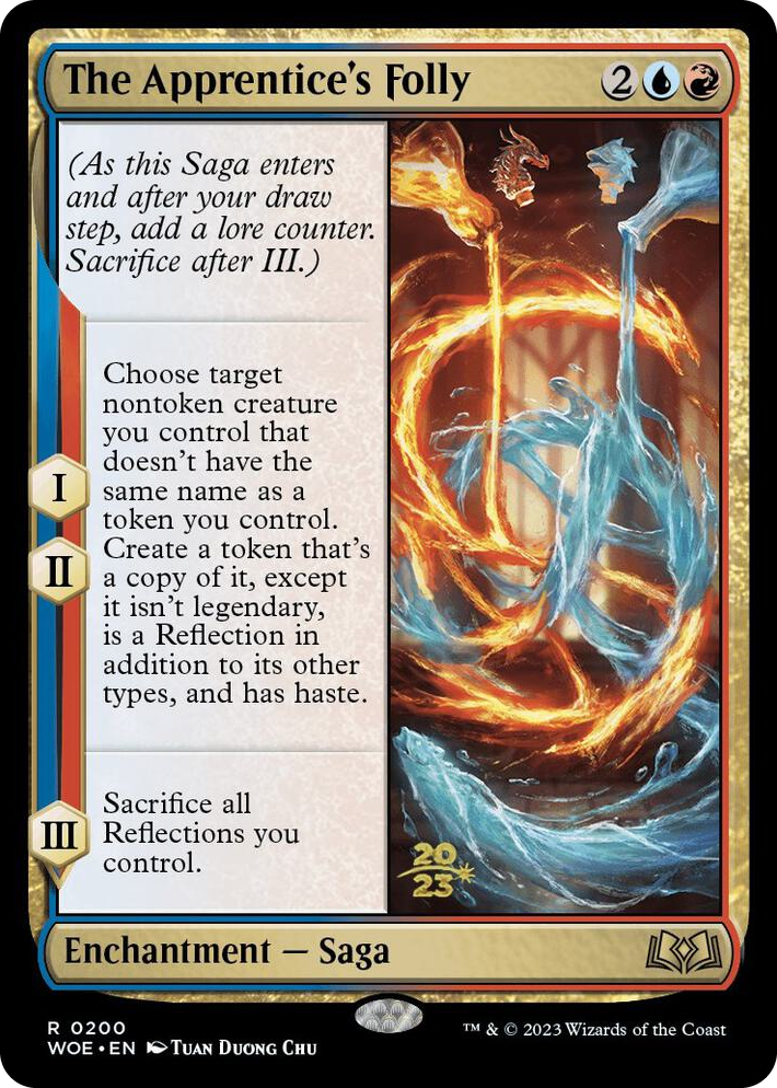 0200 The Apprentice's Folly R Prerelease Cards