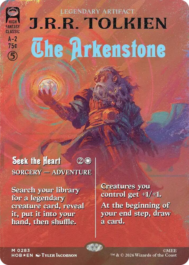 0283 The Arkenstone (Borderless) (Surge Foil) M The Hobbit