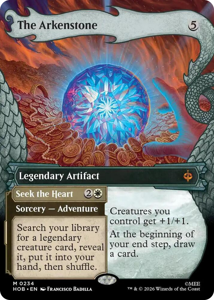The Arkenstone (Showcase) #234 M - The Hobbit Pokemon card