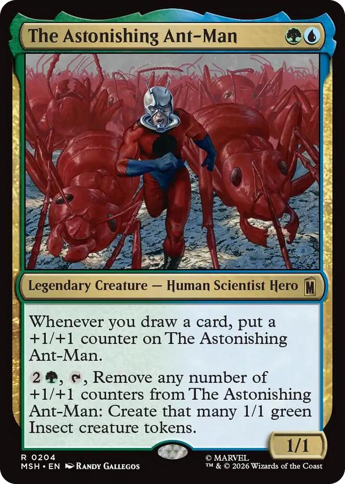 0204 The Astonishing Ant-Man R Marvel Super Heroes