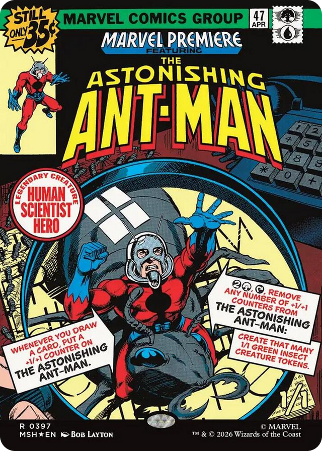 0397 The Astonishing Ant-Man (Borderless) R Marvel Super Heroes