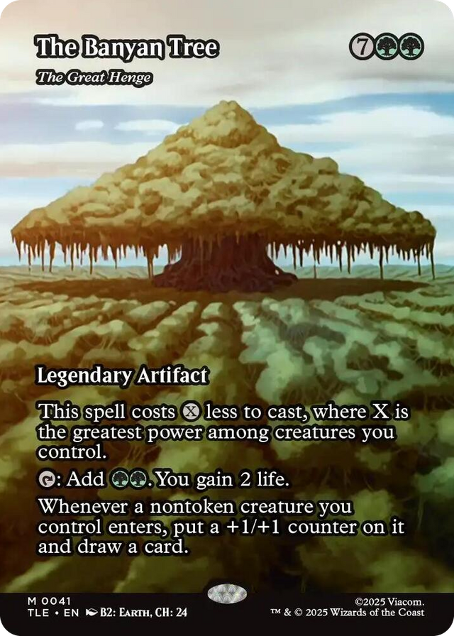 0041 The Banyan Tree - The Great Henge (Borderless) M The Last Airbender: Eternal-Legal