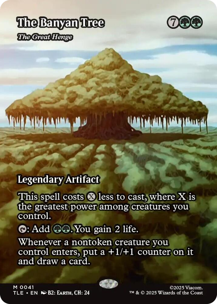 0041 The Banyan Tree - The Great Henge (Borderless) M The Last Airbender: Eternal-Legal
