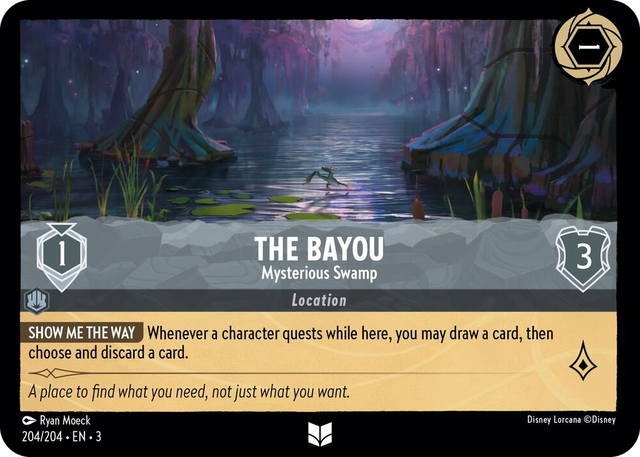 0204 The Bayou - Mysterious Swamp Uncommon Into the Inklands