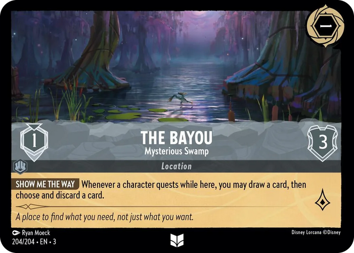 0204 The Bayou - Mysterious Swamp Uncommon Into the Inklands