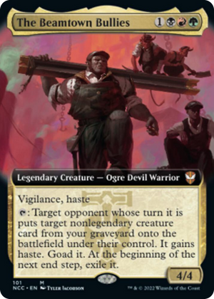 0101 The Beamtown Bullies (Extended Art) M Commander: Streets of New Capenna