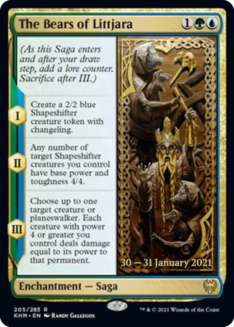 The Bears of Littjara #205 R - Prerelease Cards Pokemon card