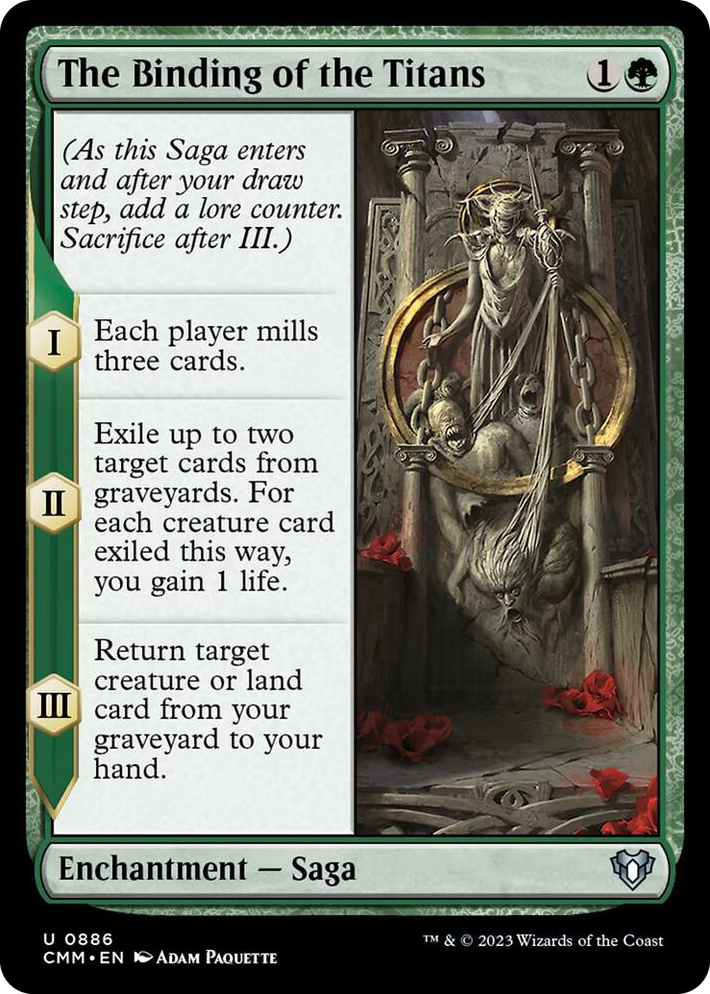 0886 The Binding of the Titans U Commander Masters