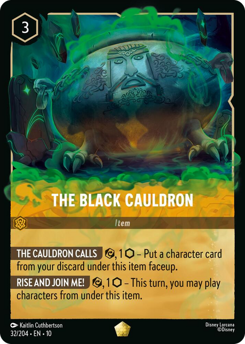 0032 The Black Cauldron Legendary Whispers in the Well