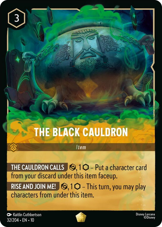 0032 The Black Cauldron Legendary Whispers in the Well