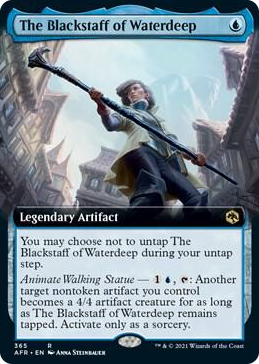 0365 The Blackstaff of Waterdeep (Extended Art) R Adventures in the Forgotten Realms