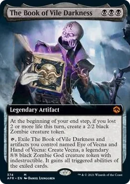 0374 The Book of Vile Darkness (Extended Art) M Adventures in the Forgotten Realms