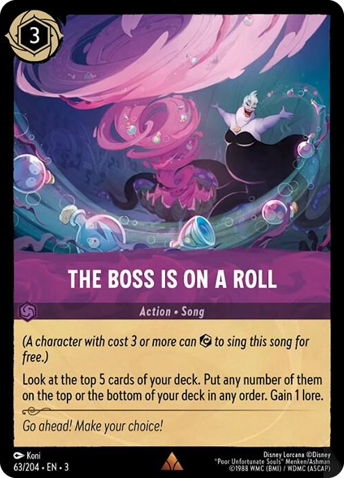 0063 The Boss is on a Roll Rare Into the Inklands