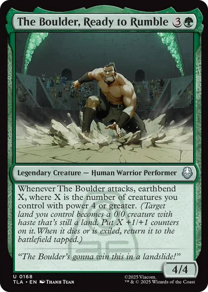 0168 The Boulder, Ready to Rumble U The Last Airbender