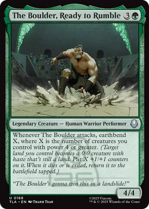 0168 The Boulder, Ready to Rumble U The Last Airbender