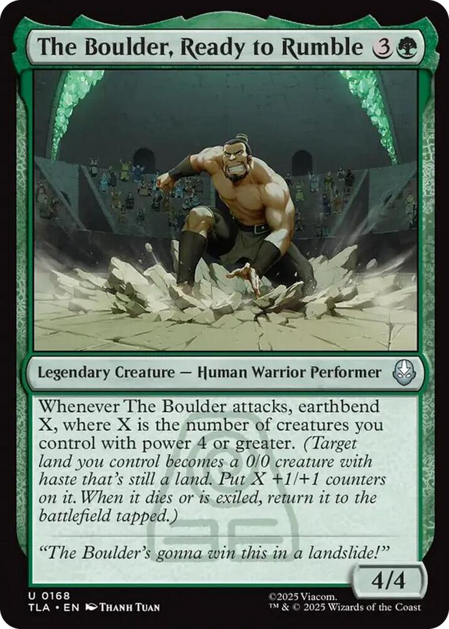 0168 The Boulder, Ready to Rumble U The Last Airbender