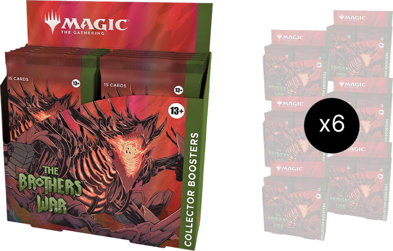 The Brothers' War - Collector Booster Display Case - The Brothers' War sealed product